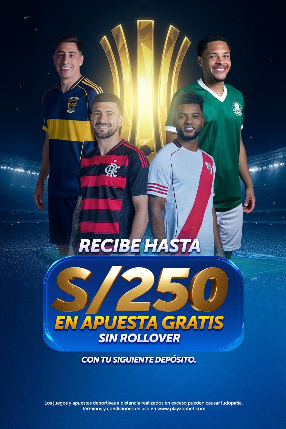 S/250 de Apuesta Gratis